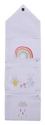 Nef-Nef Homeware Βρεφικό Πανό Τοίχου Over The Rainbow Λευκό - Nef Nef