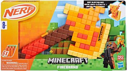 Nerf Εκτοξευτής Dart Blasting Axe Minecraft για 8+ Ετών από το Moustakas Toys