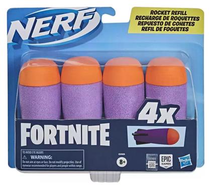 Nerf Σφαίρες 4 Rocket Refill Fortnite για 8+ Ετών - Hasbro