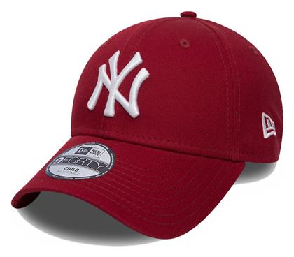 Παιδικό Καπέλο Jockey Υφασμάτινο New York Yankess Κόκκινο New Era