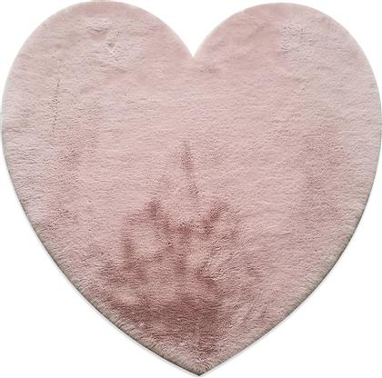 Newplan Παιδικό Χαλί Καρδιές 120x120cm Πάχους 30mm FC19 Pink