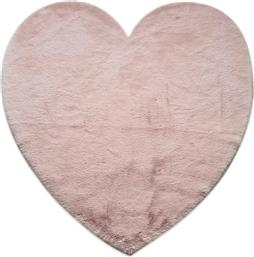 Newplan Παιδικό Χαλί Καρδιές 160x160cm Πάχους 30mm FC19 Pink από το Aithrio