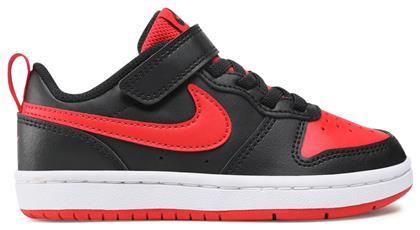 Αθλητικά Παιδικά Παπούτσια Court Borough Low 2 Black / University / Red / White Nike