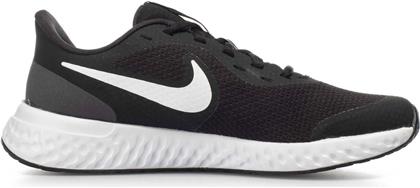 Nike Αθλητικά Παιδικά Παπούτσια Running Revolution 5 Μαύρα από το Factory Outlet
