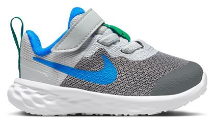 Αθλητικά Παιδικά Παπούτσια Running Revolution Grey / Dark Smoke Grey / Blue Nike