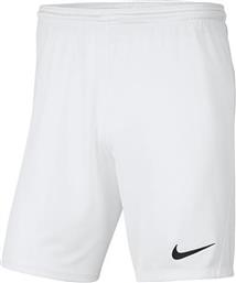 Nike Αθλητικό Παιδικό Σορτς/Βερμούδα Park III Knit για Αγόρι Λευκό