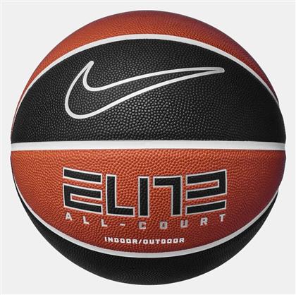 Elite All Court 8p 2.0 Deflated Μπάλα Μπάσκετ Indoor/Outdoor Nike από το Zakcret Sports