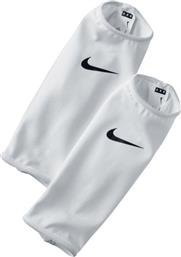 Nike Guard Lock Leg Sleeves για Επικαλαμίδες Ποδοσφαίρου Λευκά από το SportsFactory