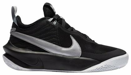 Nike Αθλητικά Παιδικά Παπούτσια Μπάσκετ Team Hustle D 10 Black / Volt / White / Metallic Silver από το SportsFactory