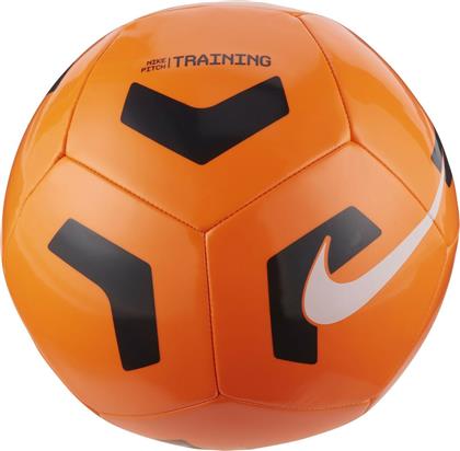 Nike Pitch Training Μπάλα Ποδοσφαίρου Πορτοκαλί από το MybrandShoes