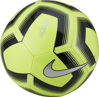 Nike Pitch Training Μπάλα Ποδοσφαίρου SC3893-703 Κίτρινη από το MybrandShoes