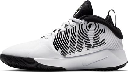 Nike Αθλητικά Παιδικά Παπούτσια Μπάσκετ Team Hustle Λευκά από το HallofBrands