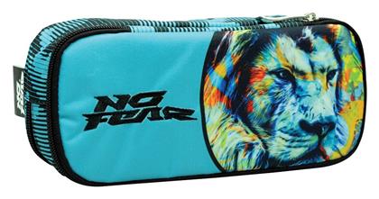 Fluo Lion Κασετίνα Βαρελάκι Γαλάζια No Fear