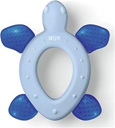 Nuk Μασητικός Κρίκος Οδοντοφυΐας με Gel από Σιλικόνη για 3 m+ Μπλε Turtle από το Designdrops
