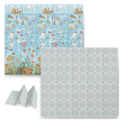 Χαλάκι Δραστηριοτήτων Γαλάζιο 200x180cm Πάχους 10mm Nukido