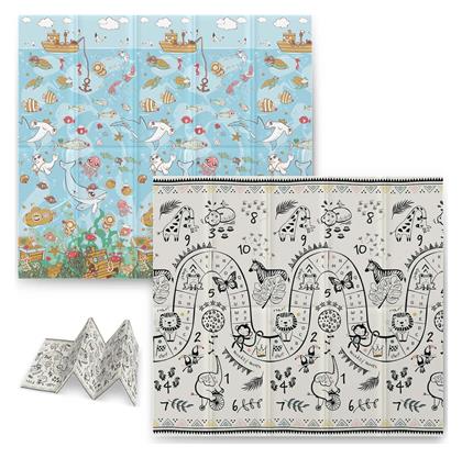 Χαλάκι Δραστηριοτήτων Γαλάζιο 200x180cm Πάχους 10mm Nukido