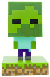 Παιδικό Διακοσμητικό Φωτιστικό Minecraft Zombie Πράσινο 10εκ. Paladone