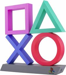 Παιδικό Διακοσμητικό Φωτιστικό PlayStation Icons XL Πολύχρωμο 30x30x6εκ. Paladone