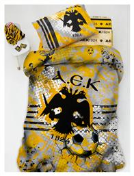 Σετ Παιδικές Μαξιλαροθήκες από 100% Βαμβάκι 50x70εκ. Κίτρινες Palamaiki