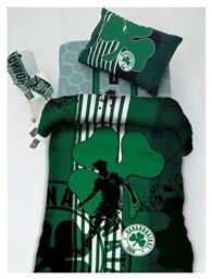 Σετ Μονά Panathinaikos F.c. Πρασινο 170x260cm Palamaiki