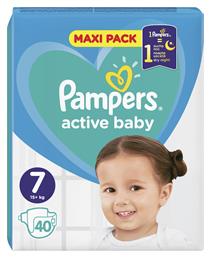 Active Baby No. 7 για 15+kg 40τμχ Pampers