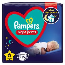 Night Pants No. 6 για 15+kgkg Pampers
