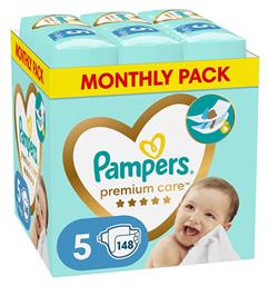 Premium Care No. 5 για 11-16kg 148τμχ Pampers