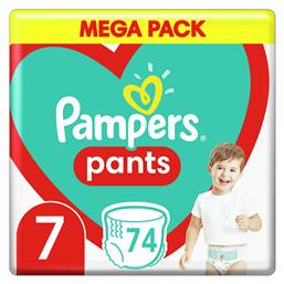 Pants No. 7 για 17+kg 74τμχ Pampers