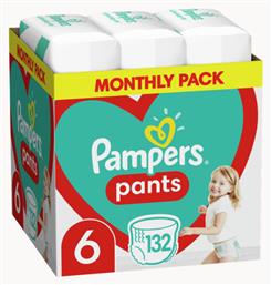 Pants No. 6 για 15+kg 132τμχ Pampers