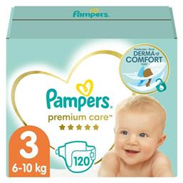 Premium Care No. 3 για 6-10kg 120τμχ Pampers