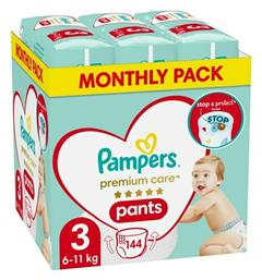 Premium Care No. 3 για 6-11kg 144τμχ Pampers