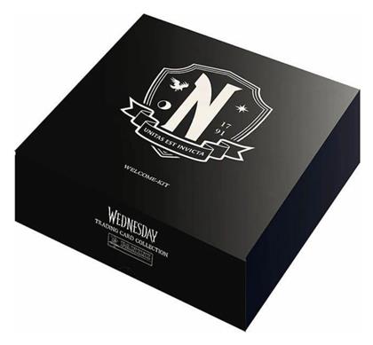 Wednesday Gift Set Nevermore Welcome Kit Deck Panini