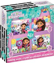 Παιδικό Puzzle Gabbys Dollhouse 24pcs για 3+ Ετών Luna