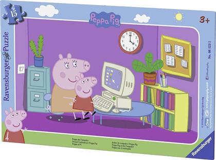 Παιδικό Puzzle Peppa Pig 15pcs για 3+ Ετών Ravensburger