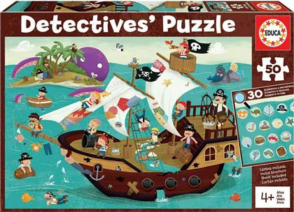 Παιδικό Puzzle Pirates Boat Detectives 50pcs για 4+ Ετών Educa από το GreekBooks