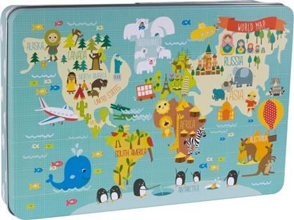 Παιδικό Puzzle World Map Martina Hogan 24pcs Apli Kids από το Ianos