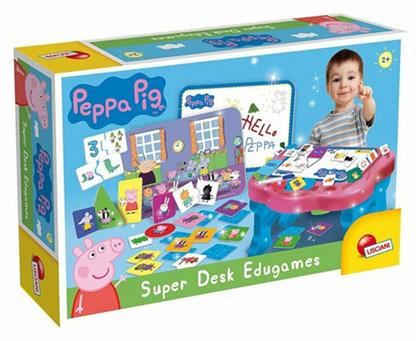 Παιδικό Θρανίο για Ζωγραφική Peppa Pig από Πλαστικό - Lisciani Giochi