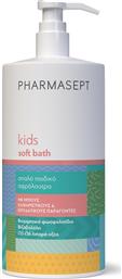 Pharmasept Παιδικό Αφρόλουτρο Kids Soft Bath με Μέλι για την Ευαίσθητη Περιοχή σε Μορφή Gel 1000ml
