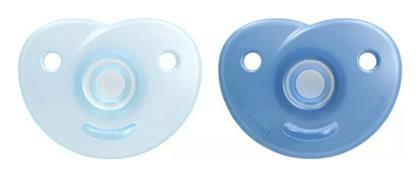 Πιπίλες Σιλικόνης Blue για 0-6 μηνών 2τμχ Philips
