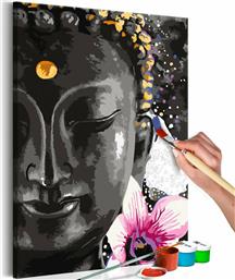 Πίνακας για να τον ζωγραφίζεις - Buddha and Flower 40x60 - Διαστάσεις (εκατ)Μήκος: 40 Ύψος: 60 - Polihome