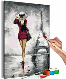 Πίνακας για να τον ζωγραφίζεις - Parisian Girl 40x60 - Διαστάσεις (εκατ)Μήκος: 40 Ύψος: 60 - Polihome