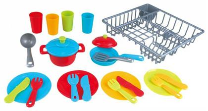 Παιχνίδι Μαγειρικής / Κουζινικά Kitchen Utility Set για 3+ Ετών 8,0 εκ. 23τμχ Playgo