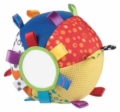 Loopy Ball από Ύφασμα με Ήχους για 3+ Μηνών Playgro από το Plus4u