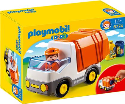 Playmobil 123 Απορριμματοφόρο Όχημα για 1.5+ ετών από το Plus4u