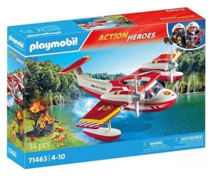 Action Heroes Πυροσβεστικό Υδροπλάνο για 4-10 ετών Playmobil