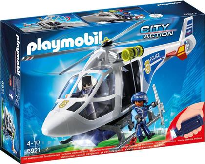 City Action: Αστυνομικό Ελικόπτερο με Φως LED από το Moustakas Toys