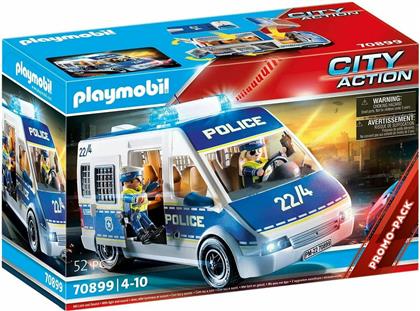 Playmobil City Action Αστυνομικό Λεωφορείο για 4-10 ετών από το ToyGuru