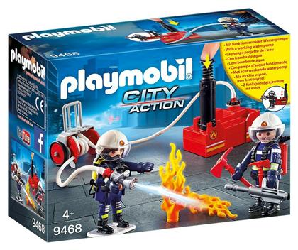 City Action Πυροσβέστες με Αντλία Νερού για 4 ετών Playmobil