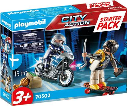 Playmobil City Action Starter Pack Αστυνομική Καταδίωξη για 3+ ετών από το La Redoute