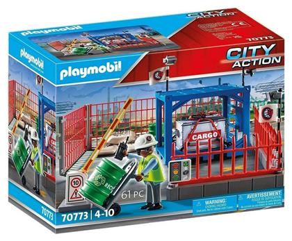 City Action Σταθμός Cargo για 4-10 ετών Playmobil